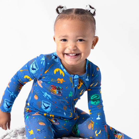 Wizarding Houses Bamboo Convertible Footie