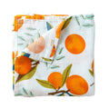 Bamboo Muslin Swaddle Blanket – Tangerine, 47" x 47"