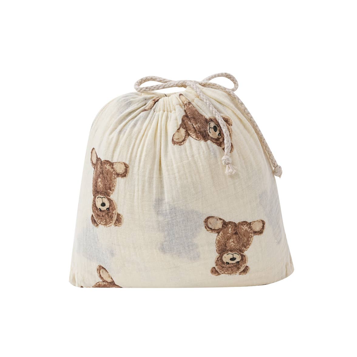 Teddy Bear Organic Crib Sheet