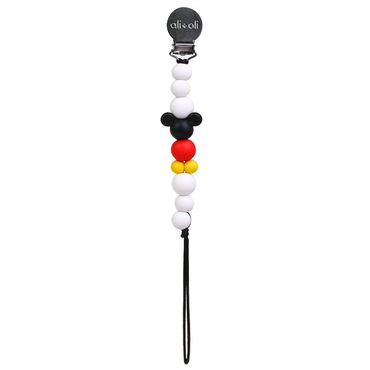 Cute Mouse Silicone Pacifier Clip