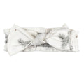 Baby Elephant Organic Cotton Bow Headband