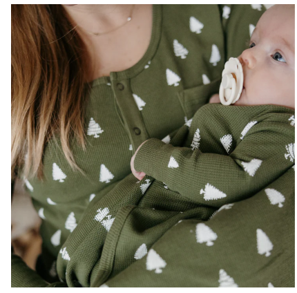 Frosty Pine Thermal Blanket