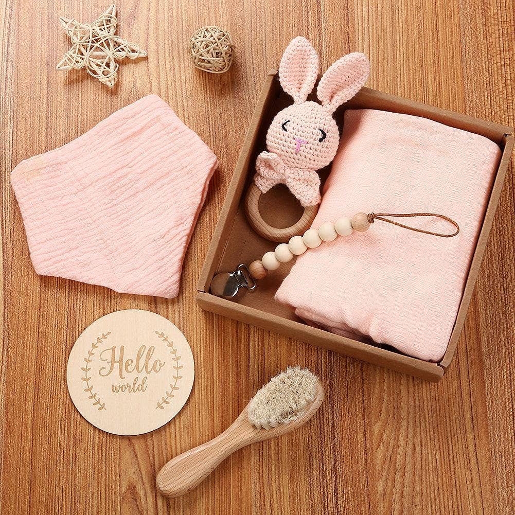 Welcome Baby Gift Box (Blush Pink)