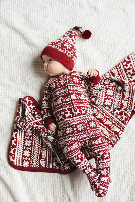 Santa's Sleigh Thermal Blanket