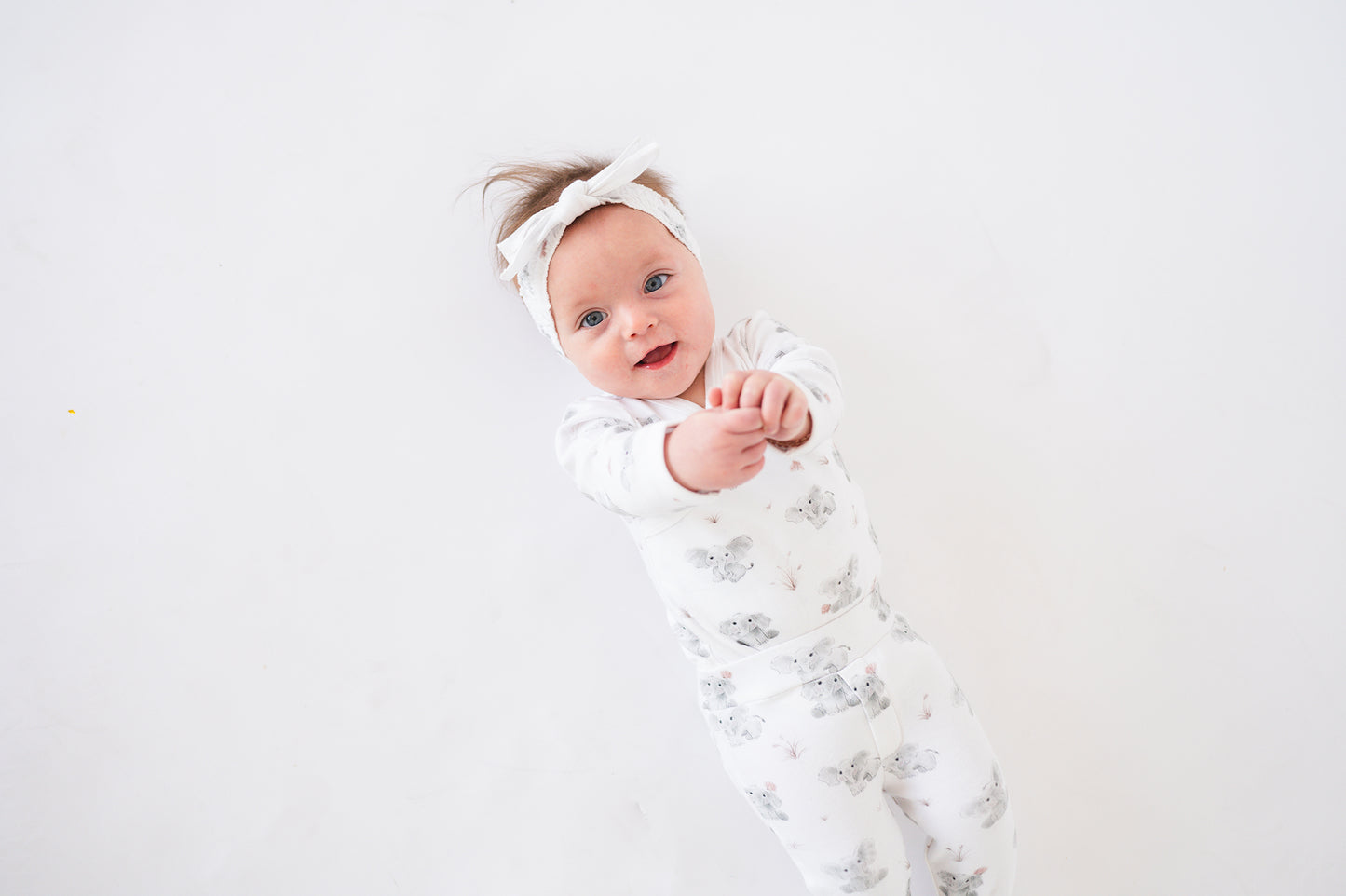 Baby Elephant Organic Headband