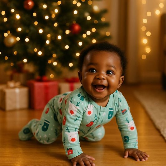 Holiday Magic: Cozy Organic Pieces for Baby's First Christmas