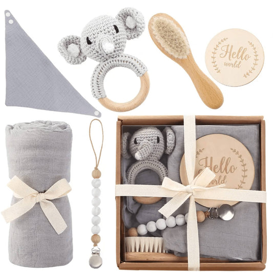Welcome Baby Gift Box (Grey)