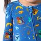 Wizarding Houses Bamboo Convertible Footie