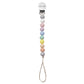 Silicone Pacifier Clip (Multi-Pastel)