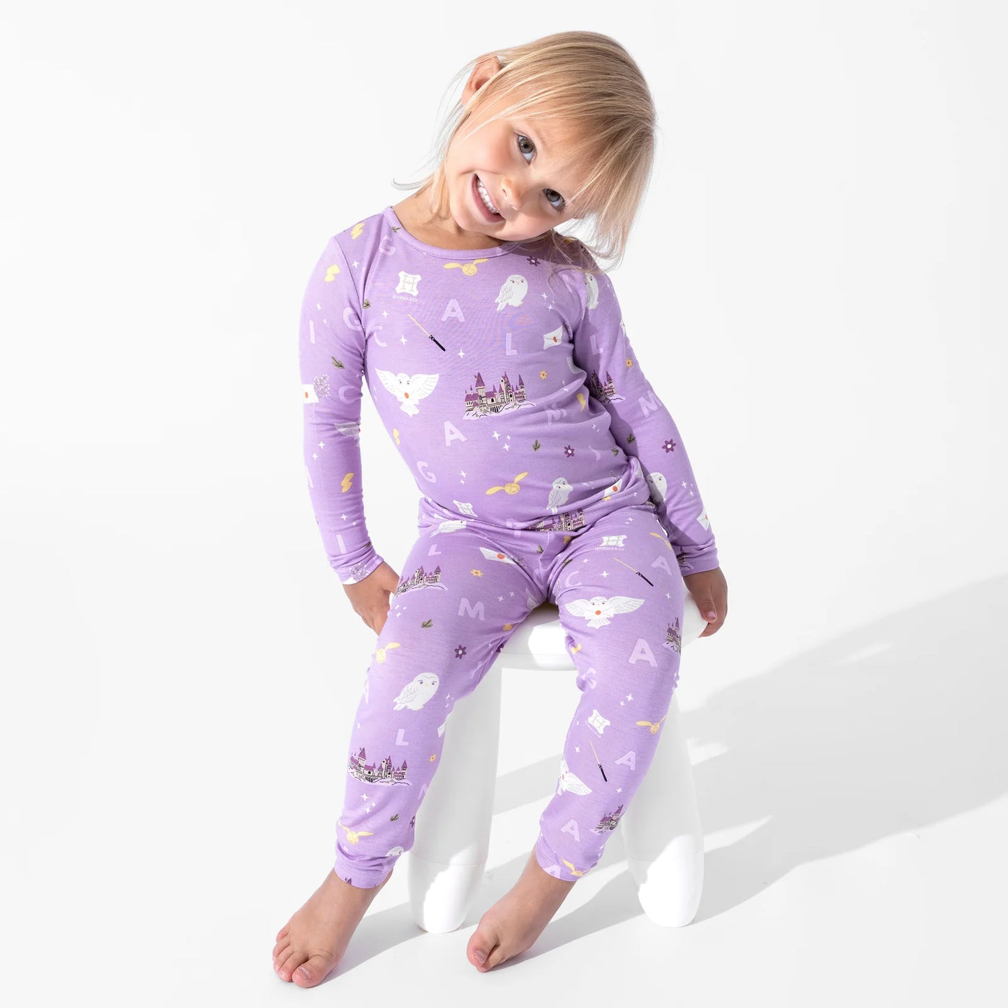 Hedwig’s Flight Bamboo Kids Pajamas