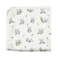 Organic Baby Panda Crib Sheet & Blanket Bundle