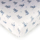 Cute Hippo Organic Cotton Crib Sheet & Blanket Bundle