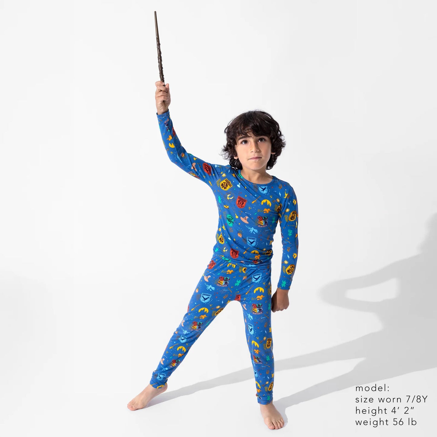 Wizarding Houses Bamboo Kids Pajamas