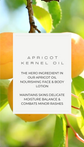 Fragrance Free Apricot Oil Nourishing Face & Body Lotion