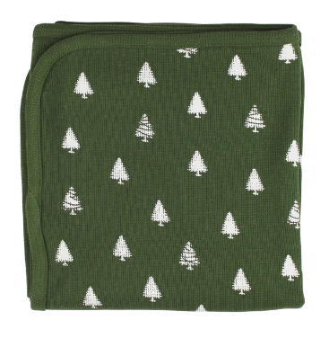 Frosty Pine Thermal Footie, Cap, and Blanket Bundle