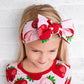 Berry Sweet Strawberry Bundle - Organic Baby Romper & Hair Bow Set