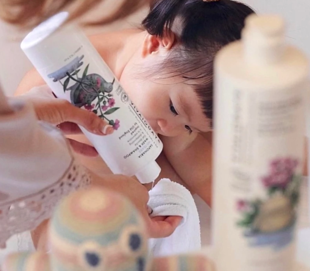 No-Tears Baby Wash & Shampoo - Organic 2-in-1 for Sensitive Skin