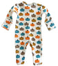 Pumpkin Patch Baby Footie | Organic Cotton Zip Sleeper