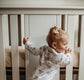 Organic Baby Elephant Zip Footie