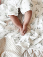 Organic Baby Panda Crib Sheet & Blanket Bundle