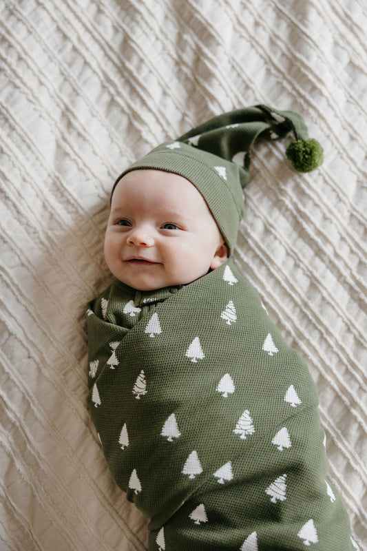 Frosty Pine Thermal Blanket