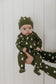 Frosty Pine Thermal 2-Way Zipper Footie & Cap Set