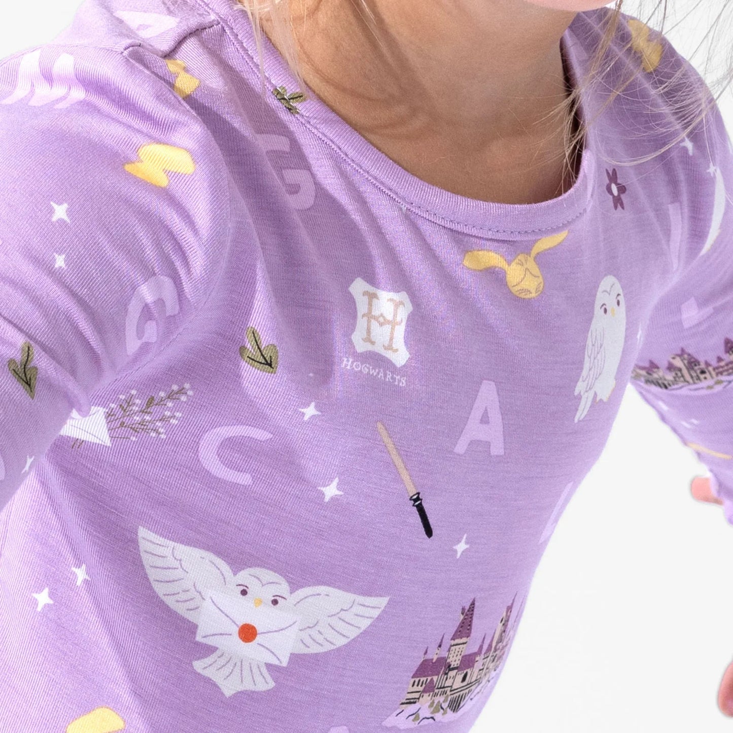 Hedwig’s Flight Bamboo Kids Pajamas